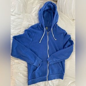 Vintage Blue Tri Blend Hoody